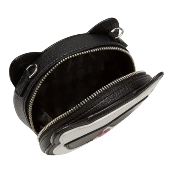 Karl Lagerfeld Kids Cat and Wallet Set - Black and Cream - Picture 6 of 8